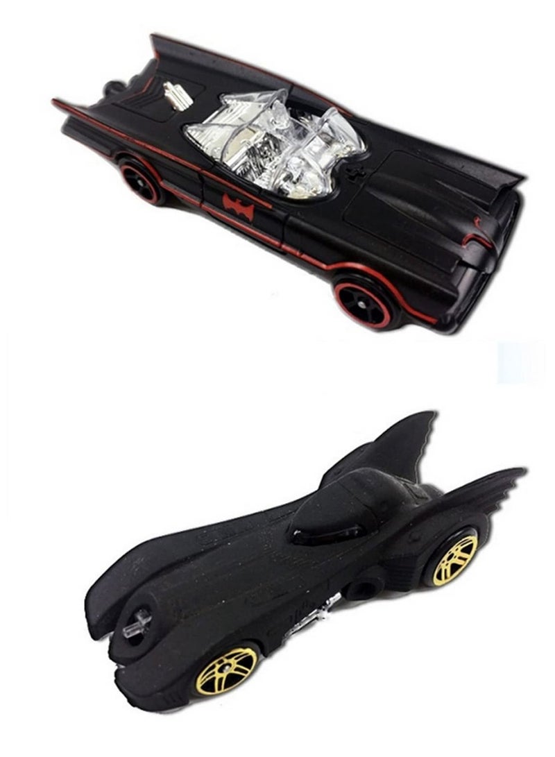 Alloy Car Models Toy Bat Chariot American Movie First To 6th Generation Bat Chariot Metal Cars For Children Gifts  - Image 4
