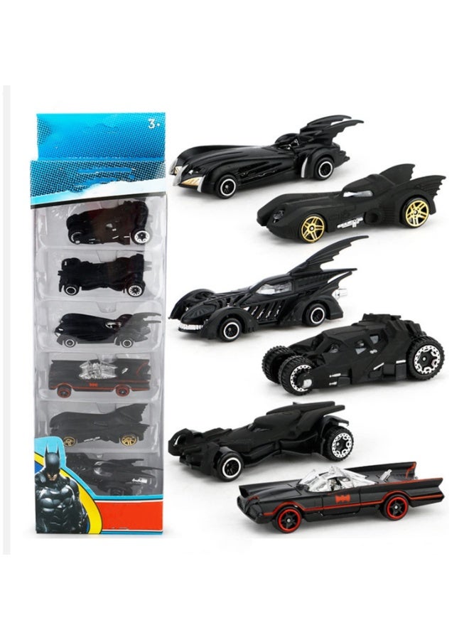 Alloy Car Models Toy Bat Chariot American Movie First To 6th Generation Bat Chariot Metal Cars For Children Gifts - Image 1