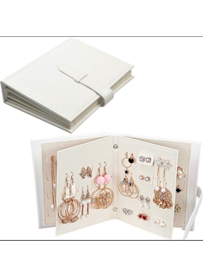 Earring Organizer Book Design Travel Jewelry Storage Case Holder - 42 Pairs - Image 2