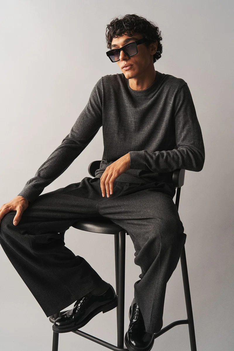 H&M Slim Fit Wool Jumper