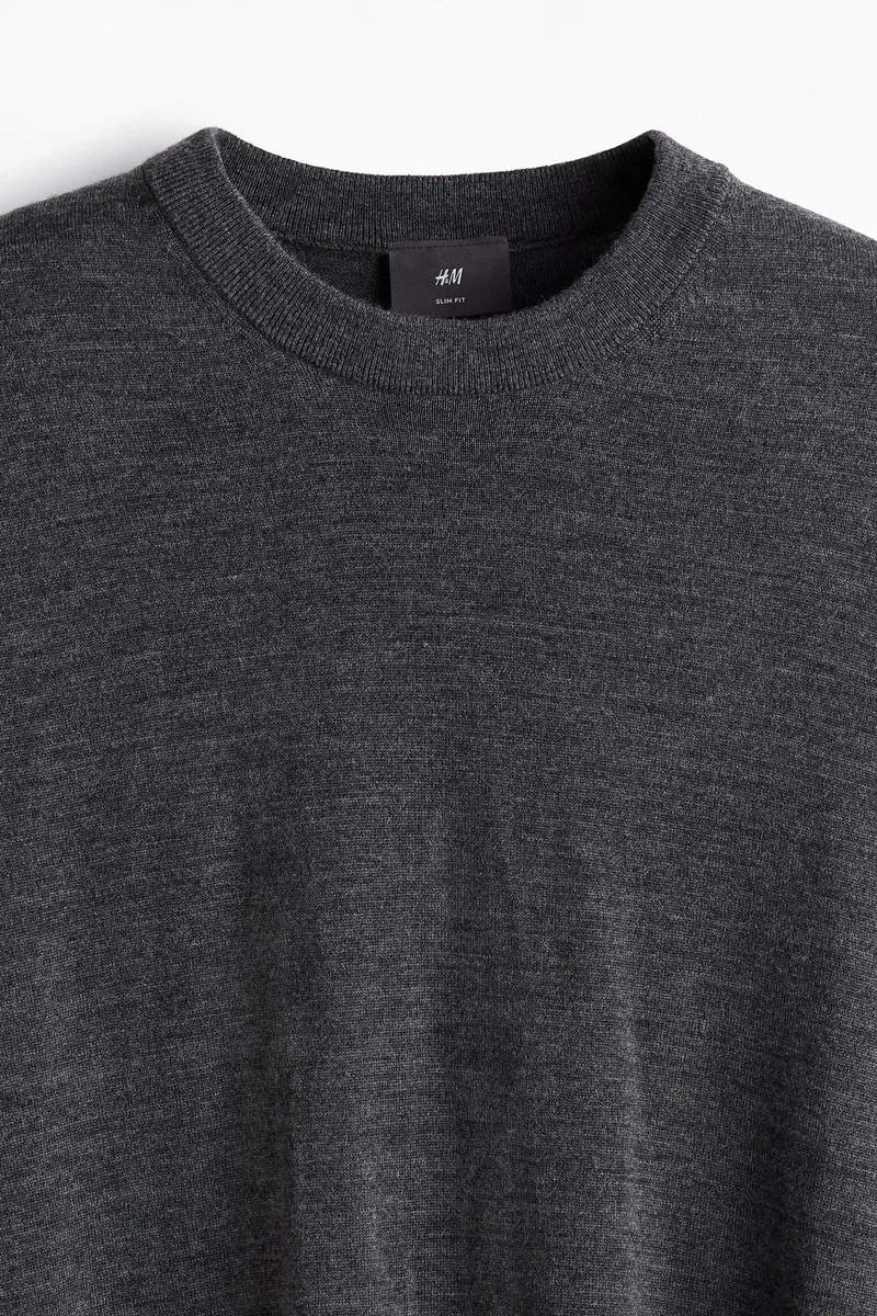 H&M Slim Fit Wool Jumper