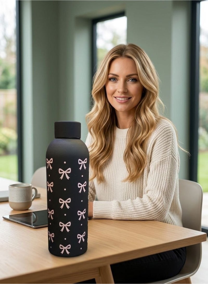 Stainless Steel 304 Vacuum Insulated Water Bottle - Leak-Proof Thermal Flask (500 ml) - Image 1