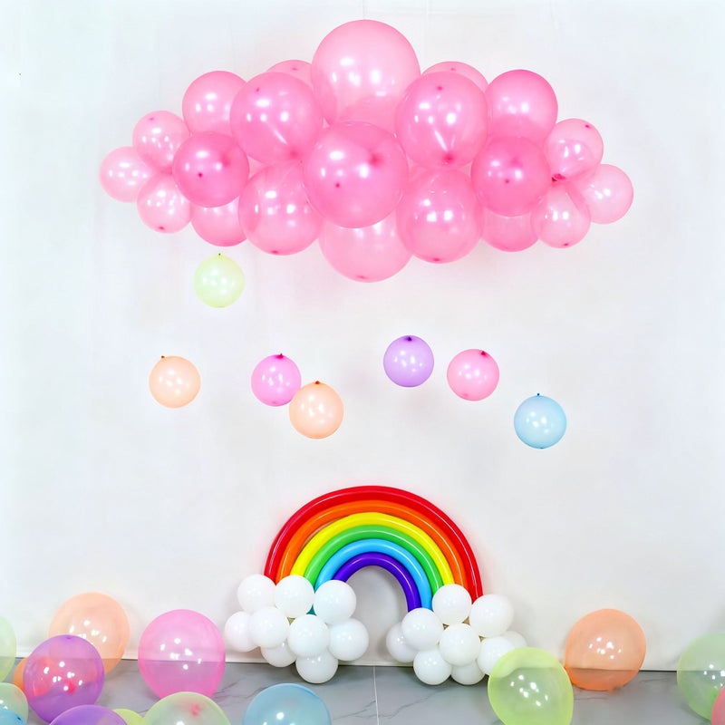 38 Red Balloons 12 Inch Crystal Clear And Colorful Transparent Latex Balloons For Bachelorette Party Anniversary Engagement Wedding Birthday Reunion House Party Decoration - Image 5