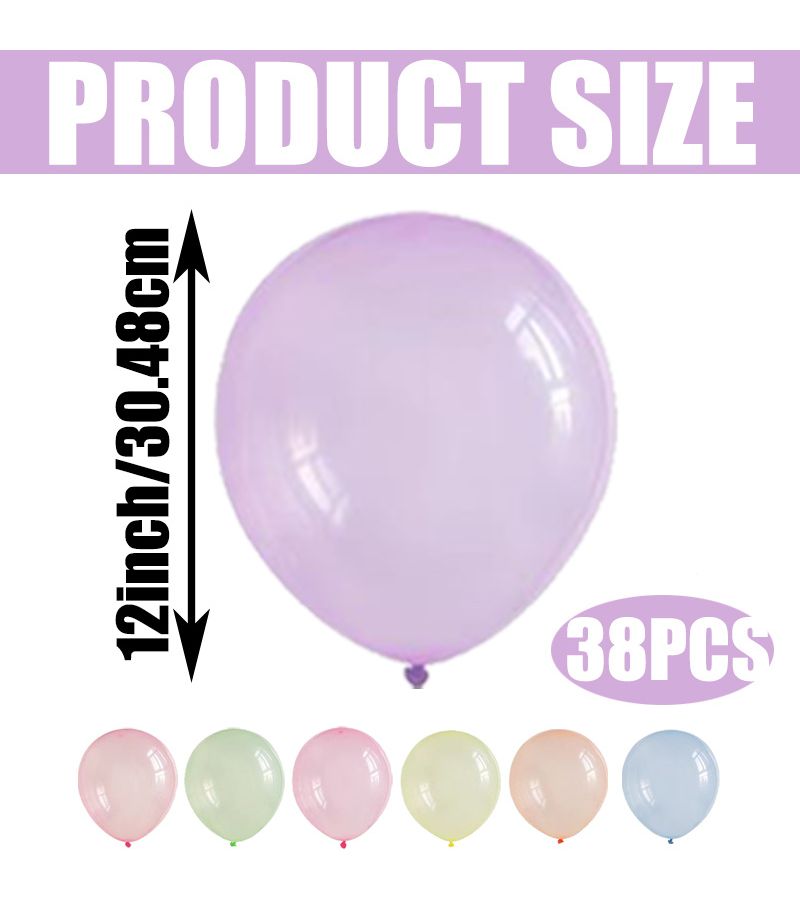 38 Red Balloons 12 Inch Crystal Clear And Colorful Transparent Latex Balloons For Bachelorette Party Anniversary Engagement Wedding Birthday Reunion House Party Decoration - Image 3