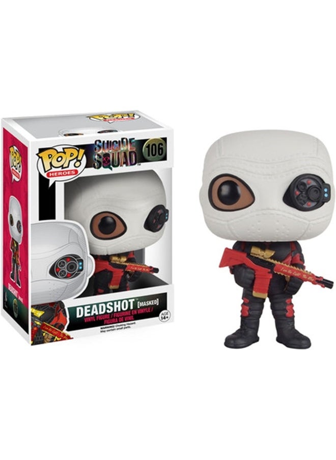 Funko Funko POP Movies: Suicide Squad Action Figure, Deadshot (Masked) 