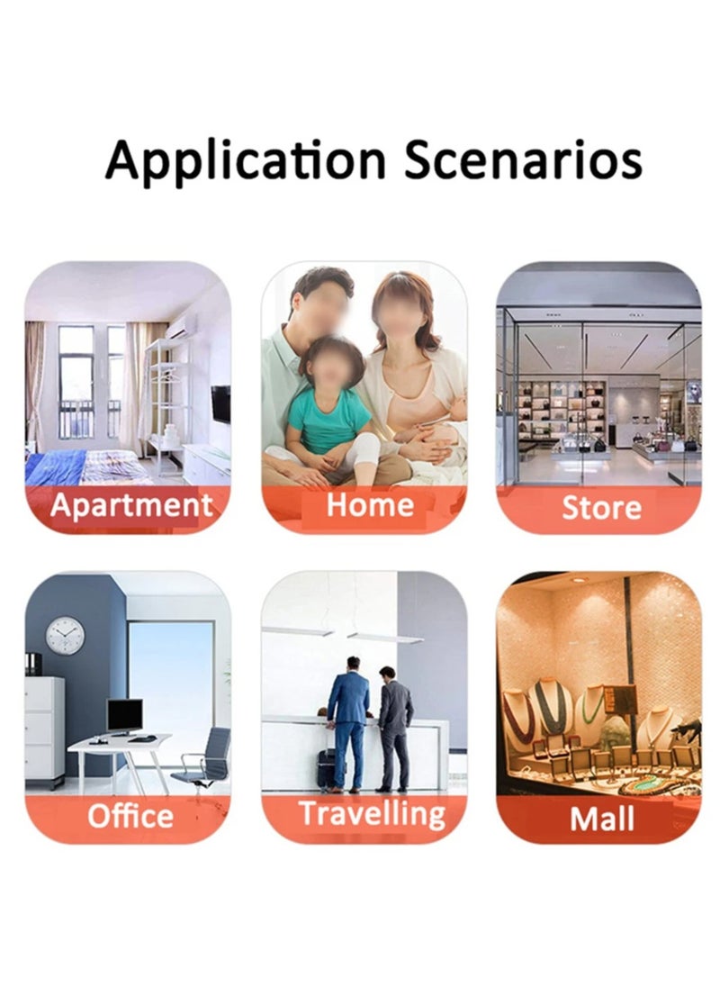 UanTii - Smart Door Window Open Close Detector, Tuya Wifi Door Sensor Smart life App Control - Image 1