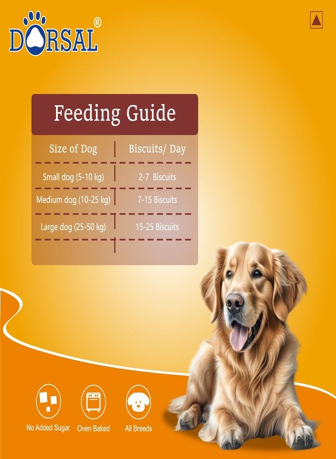Dorsal Dog Treats, Chicken Flavoured Biscuits,250g Pack, All Life Stages - Image 4