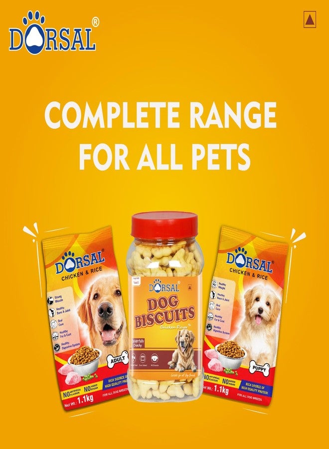Dorsal Dog Treats, Chicken Flavoured Biscuits,250g Pack, All Life Stages - Image 5