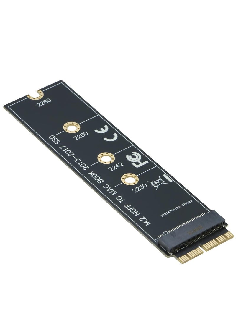 ماركة غير محددة محول ترقية M.2 NVMe SSD الى 12+16 دبوس لجهاز ماك بوك اير (2013-2017 عام) A1465 A1466 وماك برو (اواخر 2013-2015 عام) (EPL-404HS-5 قطع)  - Image 5