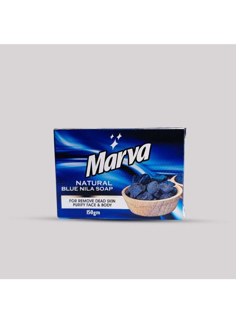 blue alum soap