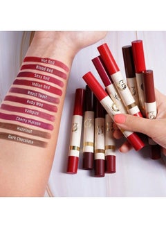 mattlook Velvet Smooth Nontransfer Long Lasting & Water Proof Lipstick Rust (2Gm)  - Image 5