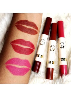 mattlook Velvet Smooth Nontransfer Long Lasting & Water Proof Lipstick Rust (2Gm)  - Image 3