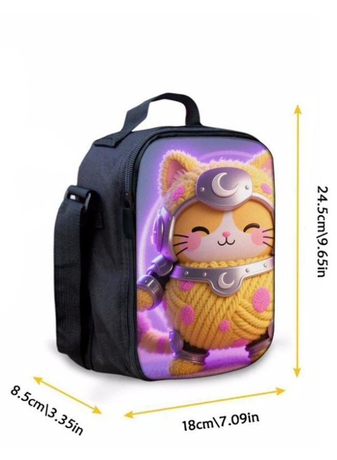 Bright Li Fire Fashion is unlimited! Cartoon bag three-piece set, suitable for a variety of scenes for students and teenagers (available for students, children, friends on outings, mountain climbing, schooling, etc.) - 109 - Image 5