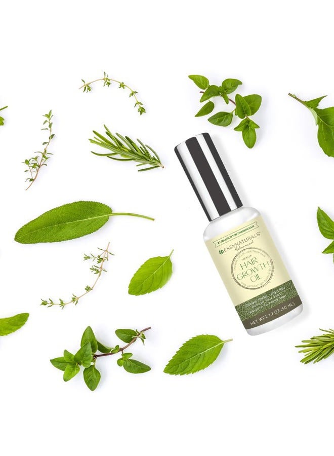 EssyNaturals Advanced Essynaturals Hair Growth Oil with Biotin - Caffeine and Castor Oil for Fuller, Thicker, Longer Hair - Image 5