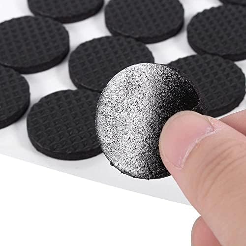 BIRZAR Self Adhesive Black Round Soft EVA Rubber Furniture Protection Non Slip Anti Skid Scratch Proof Buffer Bumper Floor Noise Insulation Bush Leg Pads Guards - Image 4