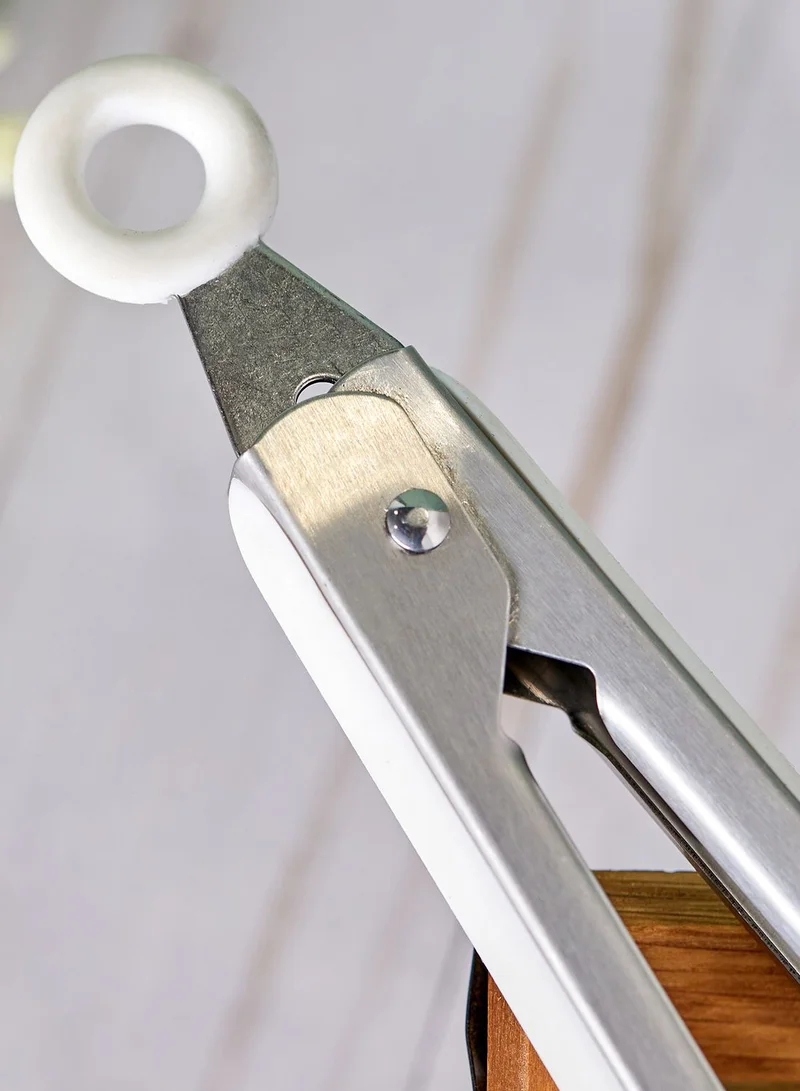 Premier Silicone Marble Tongs