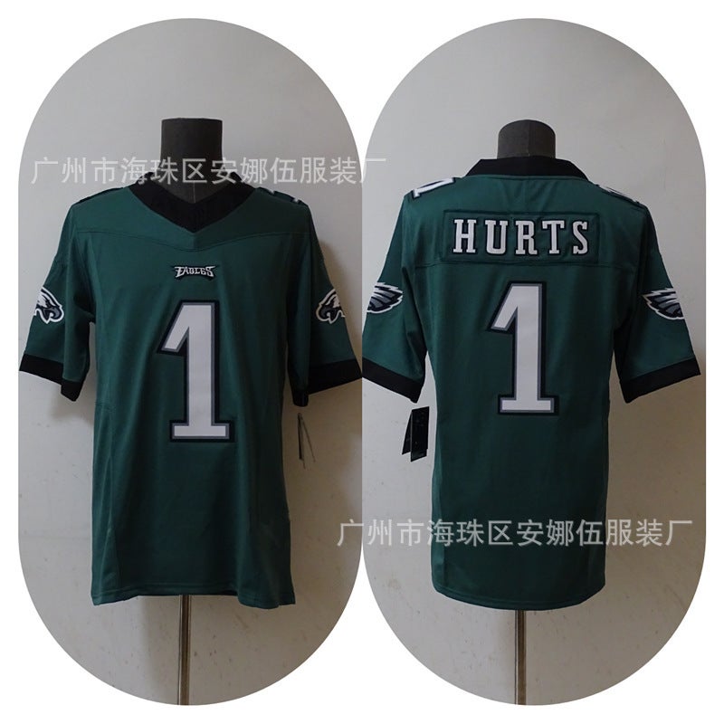 2023 New Legendary Generation 3 Eagles American Football Jersey Embroidered T-Shirt