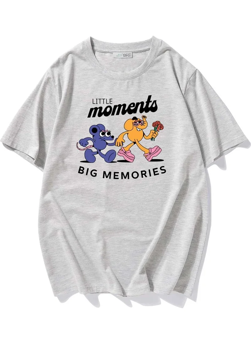 BRZ Collection Unisex Oversize Little Moments T-Shirt