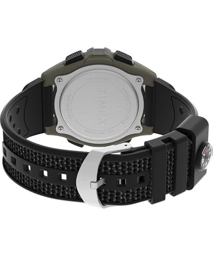 Timex Men's Expedition 41mm Watch - Black Strap Digital Dial Green Case - Image 5