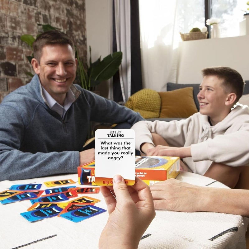 Tickles Let’s Get Talking – Interactive Family Bonding Card Game with Fun Questions & Conversations (Ages: 8+ Years, Players: 2+) - Image 3