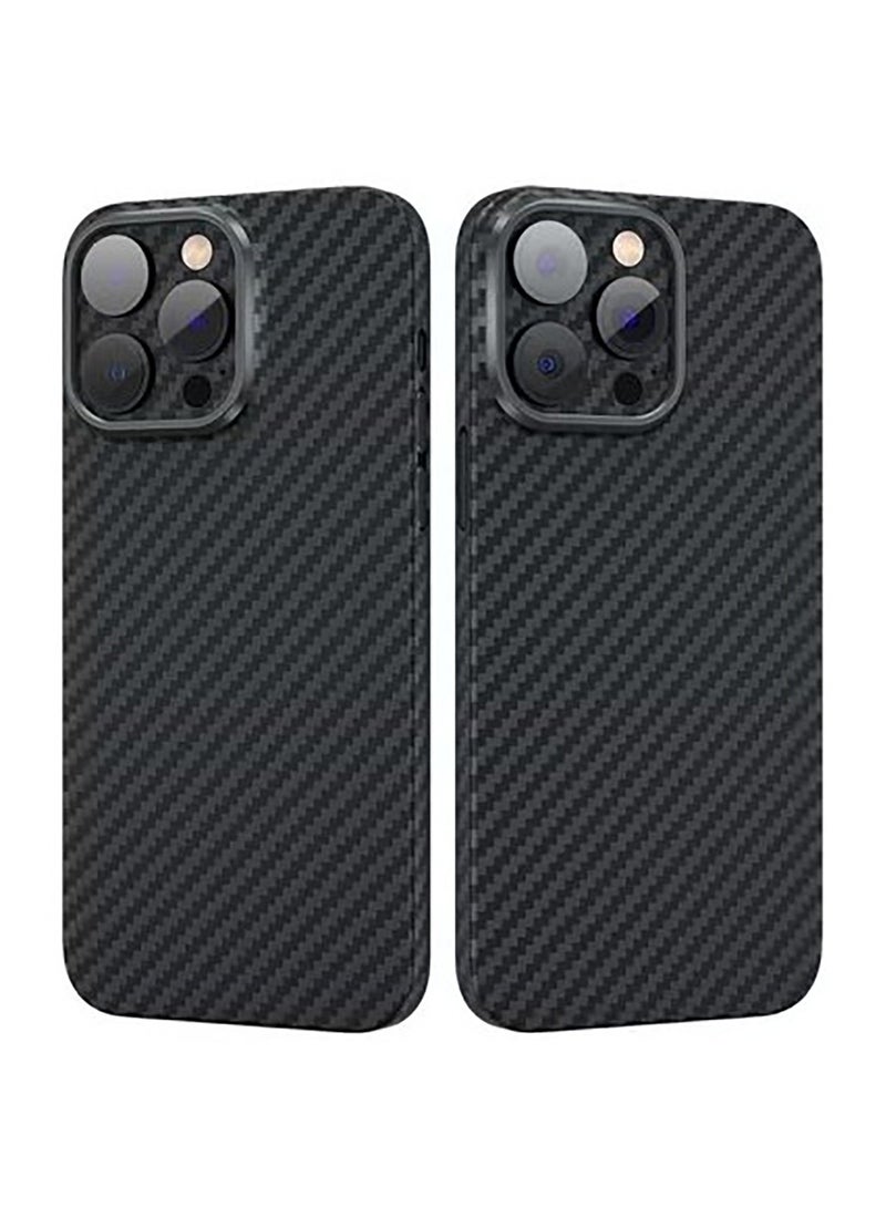 For iPhone 16 Pro Case Carbon fiber pattern, 0.5mm Slim Fit for iPhone 16 Pro Carbon Fiber Thin Case - Image 1