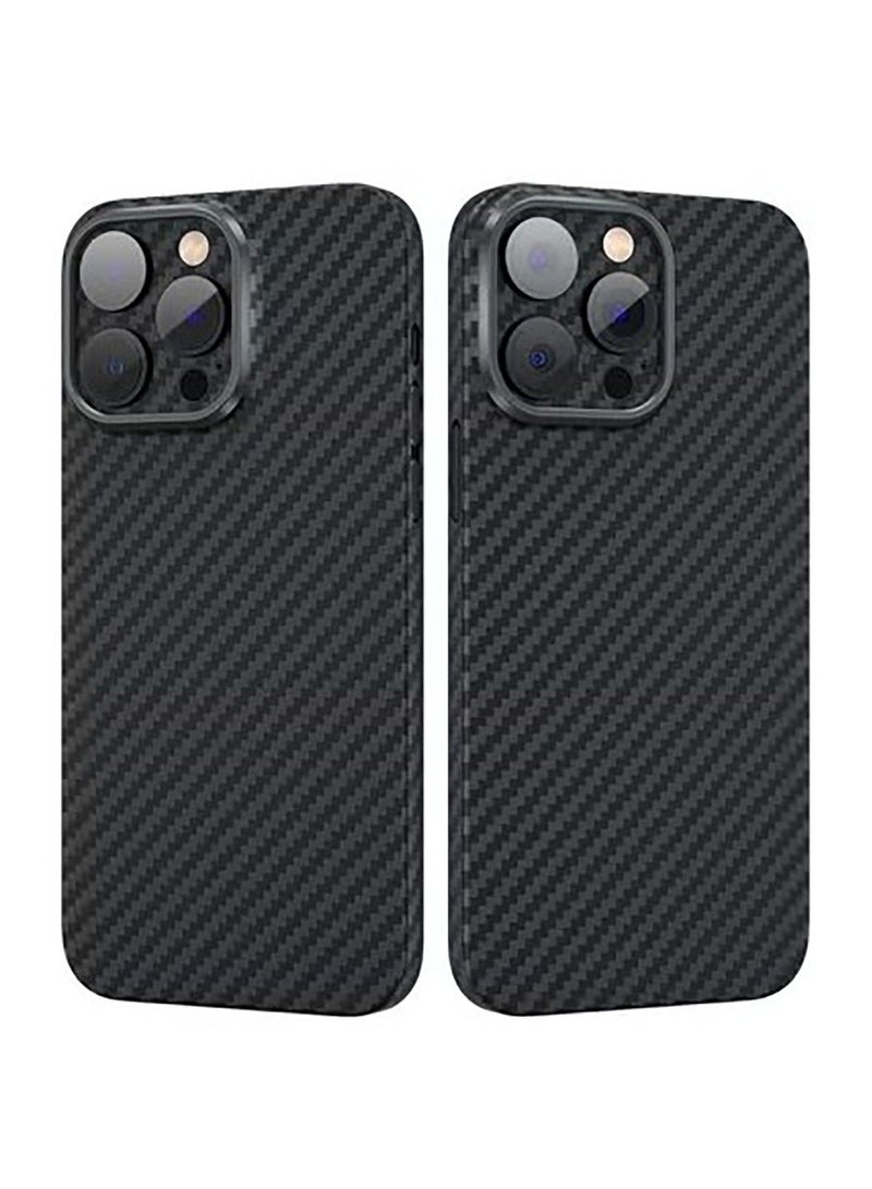 QIRG For iPhone 16 Pro Case Carbon fiber pattern, 0.5mm Slim Fit for iPhone 16 Pro Carbon Fiber Thin Case - Image 1