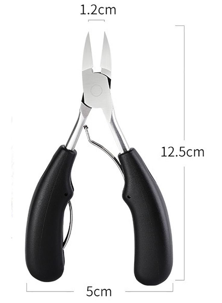 Podiatrist Toenail Clippers Professional Thick and Ingrown Toe Nail Clippers for Men and Seniors Pedicure Clippers Toenail Cutters Super Sharp Curved Blade Grooming Tool