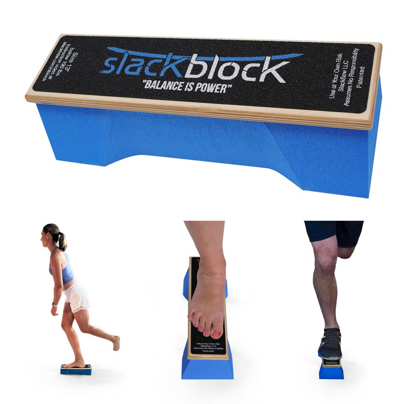SlackBow SlackBlock Athletic Balance Trainer â€“ Improve Balance, Stability, and Athletic Performance â€“ Condition Your Body and Prevent Injury - Compact and Portable â€“ 13â€ - Image 1