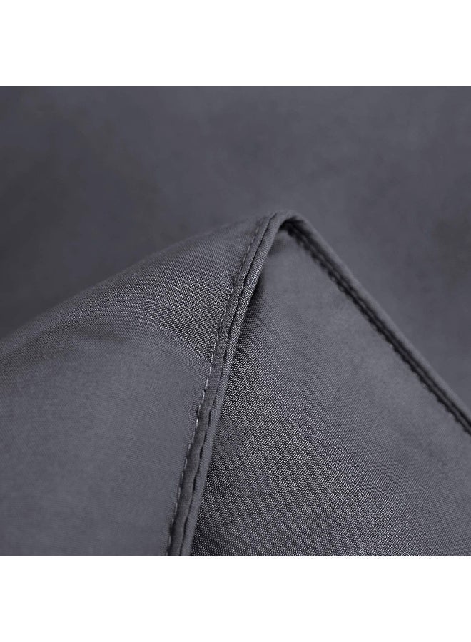 Utopia Bedding Comforter Duvet Insert - Quilted Comforter With Corner Tabs - Box Stitched Down Alternative Comforter (Twin, Grey)  - Image 1