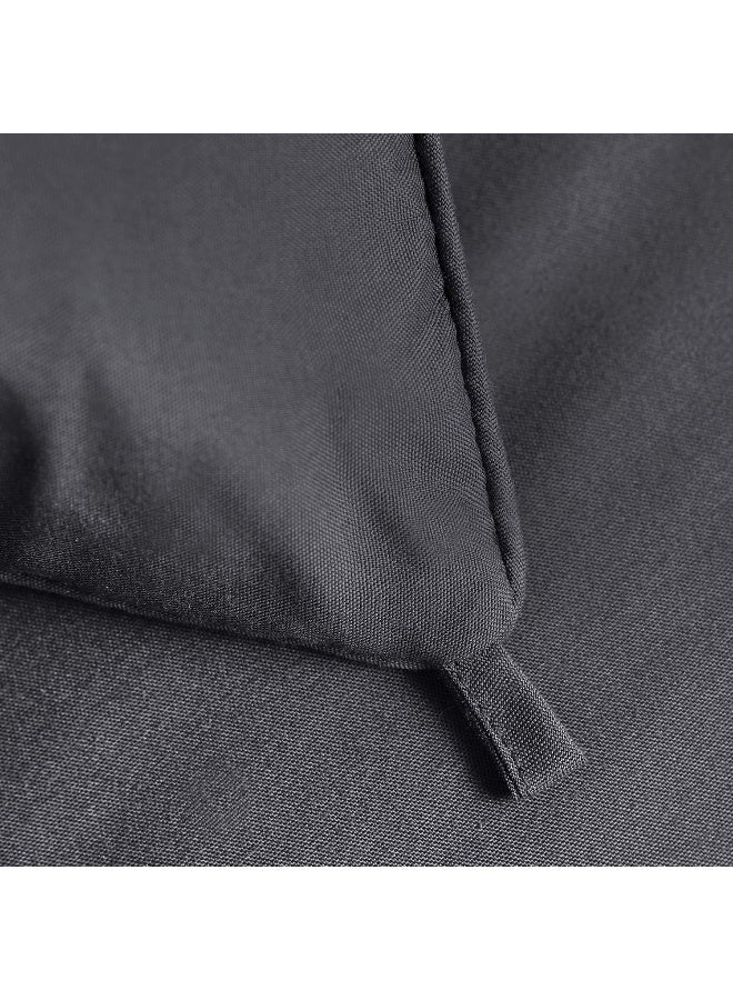 Utopia Bedding Comforter Duvet Insert - Quilted Comforter With Corner Tabs - Box Stitched Down Alternative Comforter (Twin, Grey)  - Image 2