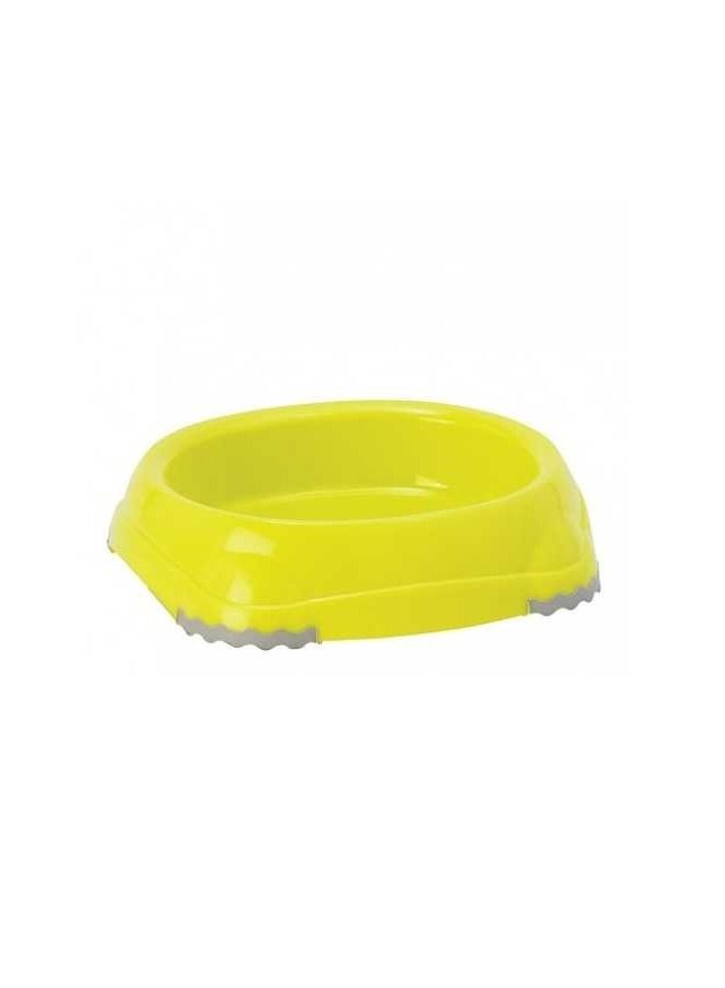 MODERNA Smarty Premium Quality Plastic Feeding Bowl For Pets Yellow
