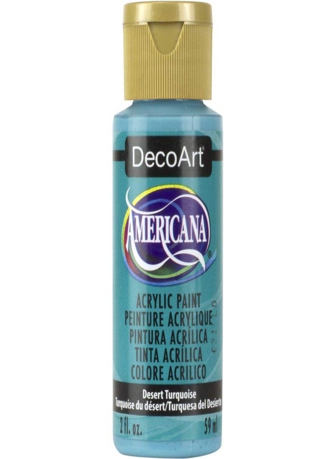 DecoArt Americana Acrylic Paint, 2-Ounce, Desert Turquoise - Image 1