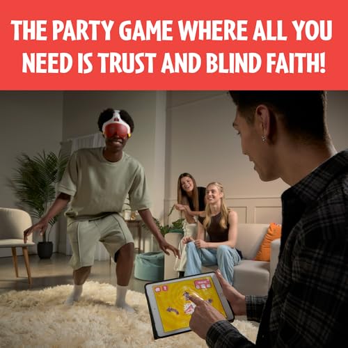 TOMY Human Controller Party Game Interactive Blindfolded Trust Game with App Control and 30 Challenge Modes Teen and Adult Games for Parties Ages 14 - Image 5