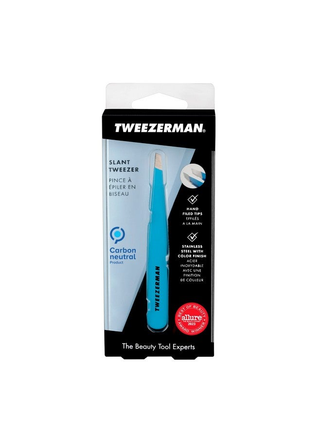 Tweezerman Slant Tweezer -Blue Jewel Model No. 1230-B09R, Multi - Image 5