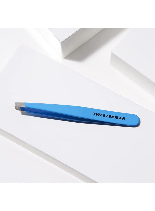 Tweezerman Slant Tweezer -Blue Jewel Model No. 1230-B09R, Multi - Image 4