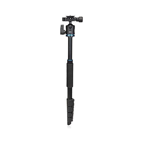 Benro Andoer Itrip It15 Aluminum Travel Angel Tripod Kit with Ball Head Monopod (Black) - Image 4