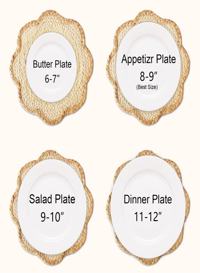 Stylave Boho Placemats Set of 6, Natural - Image 4