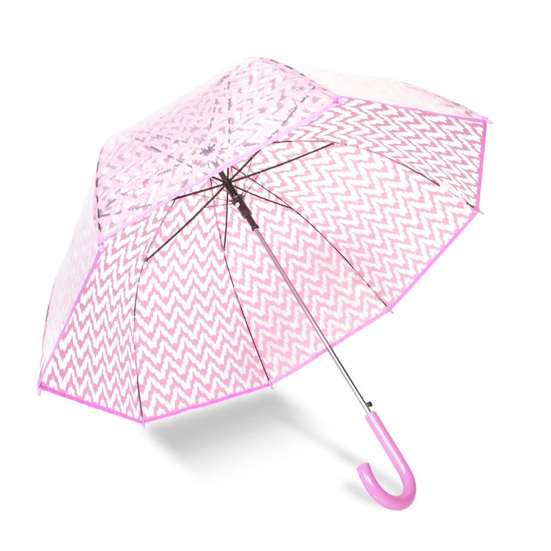 ShedRain Clear Auto Open Bubble Umbrella â€“ See Through, Rain & Windproof, for Weddings, Proms, Events - Image 2