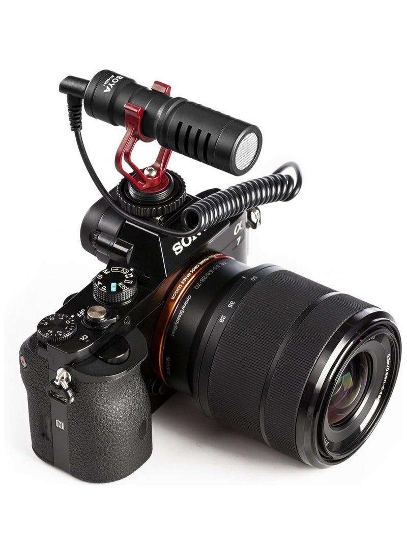 BOYA BY-MM1+ Professional Audio Recording Microphone – On-Camera, Cardioid, Condenser, Mini Mic for Smartphone, DSLR, DV, Live Streaming, Interviewing, and Vlogging - Image 5