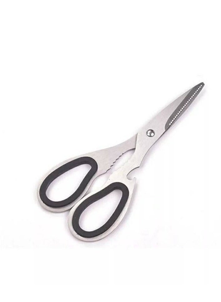 Generic Stainless Steel Scissors, Nutcracker, and Bottle Opener - Multipurpose  - Image 1