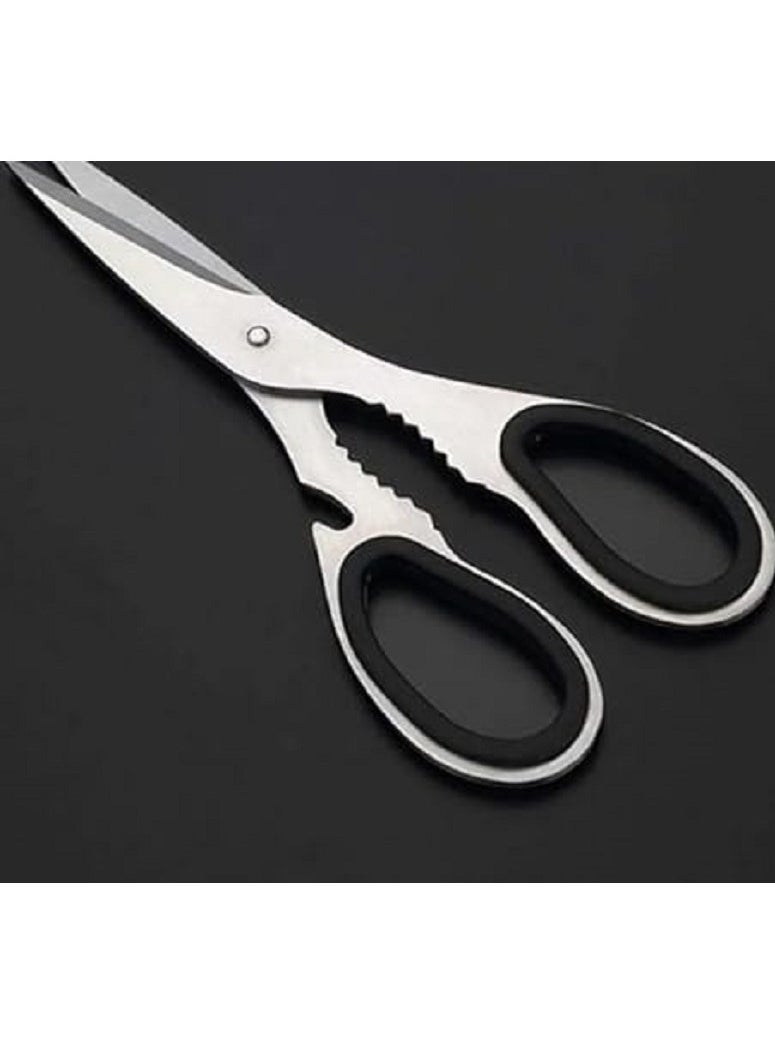 Generic Stainless Steel Scissors, Nutcracker, and Bottle Opener - Multipurpose  - Image 2