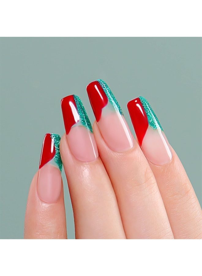 AIMEILI طلاء أظافر جل قابل للإزالة U V LED، مجموعة ألوان أنيقة كلاسيكية نود أسود أحمر أبيض من 4 قطع سعة 10 مل - مجموعة كيت 19 - Image 5