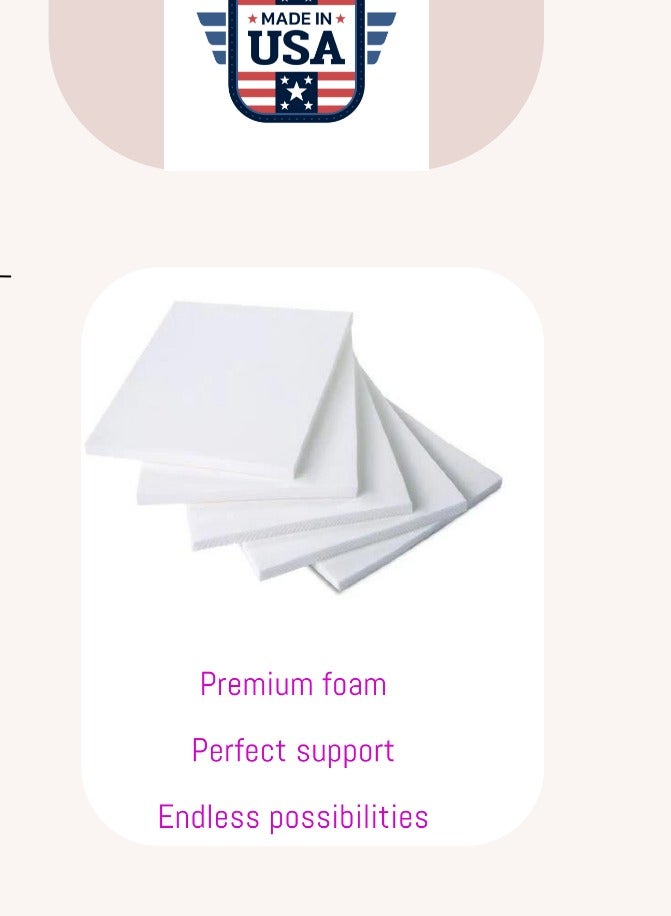 ISAVELA USA Lipo Foam™ 5 Sheets per Pack (LPF05)Post Surgery, Post Surgery Ab Board for Flattening Abdominal Compression, Liposuction Foam pads for Recovery - Image 3