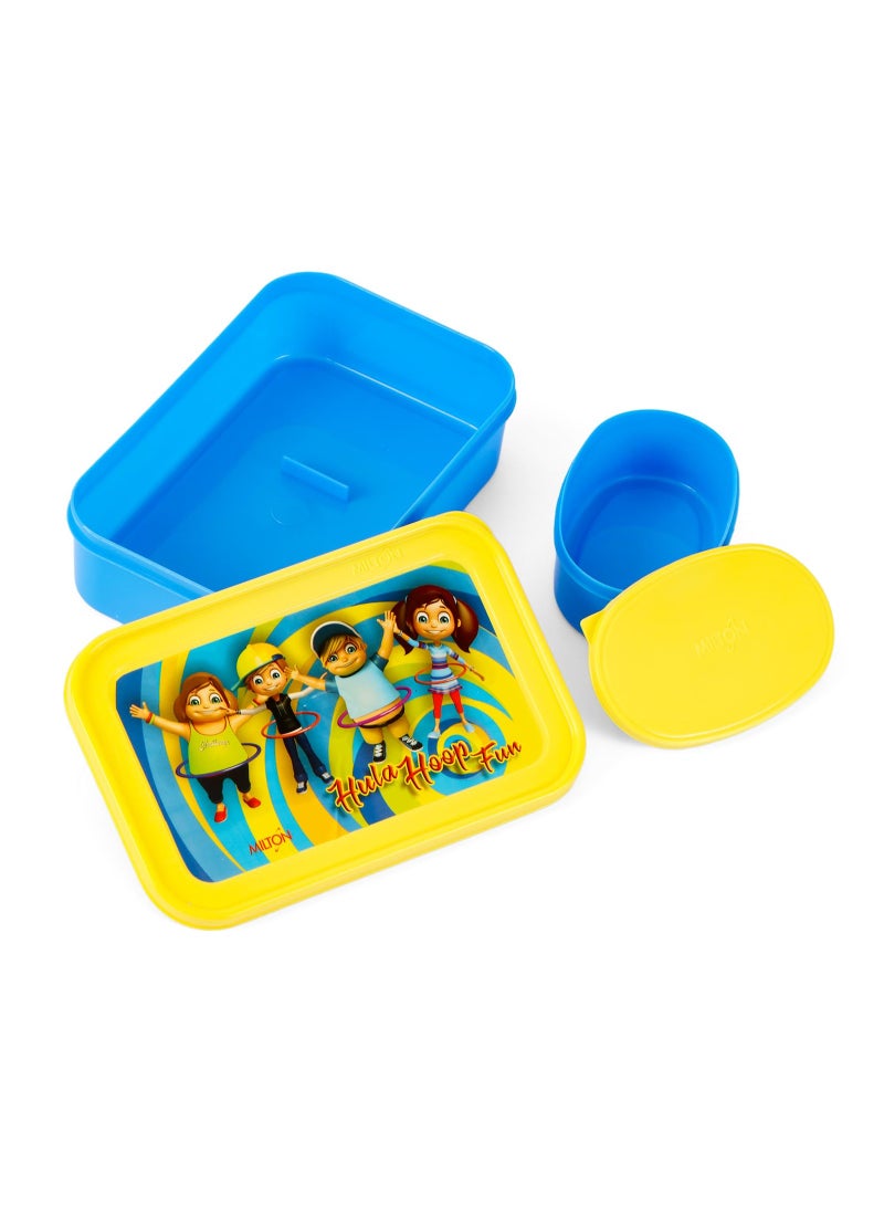 Milton School Time Lunch Box - Blue - Image 1