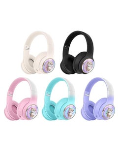 AMBERJACK Wireless Music BT Headphones for Gaming Over Ear Foldable Noise Protection Headset AKZ52 For Children Boy Girl Travel School Phone Pad Tablet PC  - Image 4