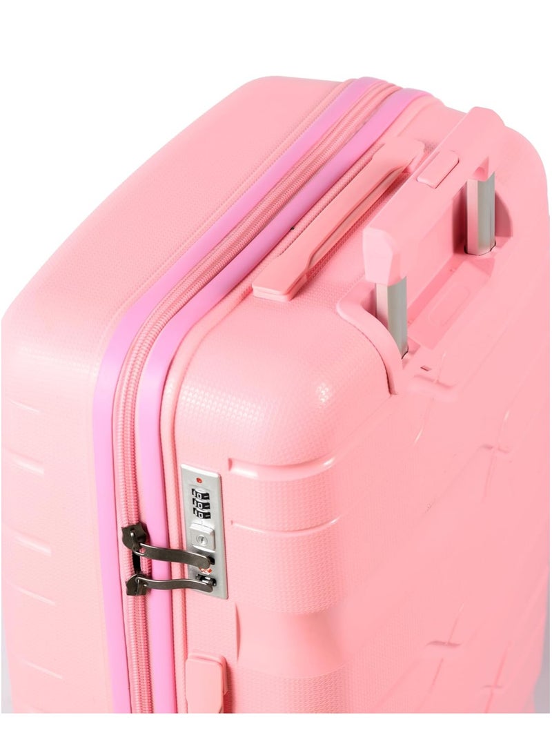 Milano Complete 5 Piece Luggage Set Size 12/14/20/24/28 - Made of Unbreakable Polypropylene - Image 5