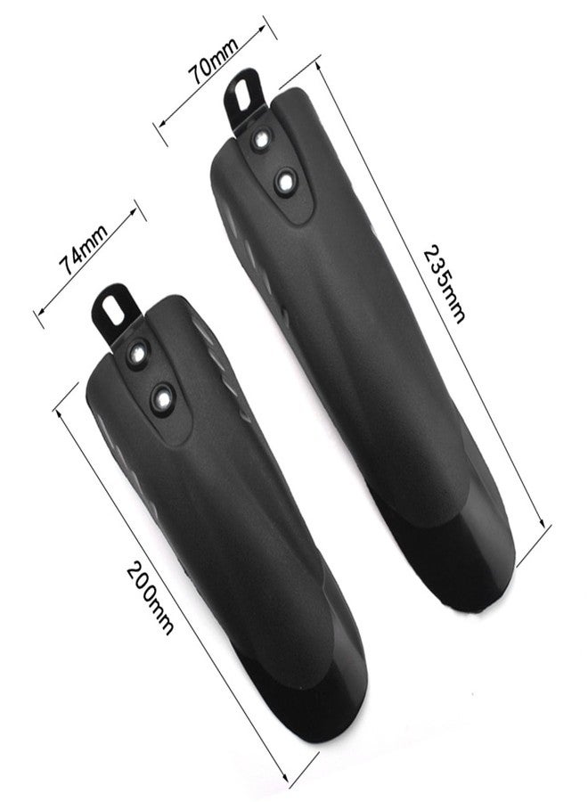 Keenso Kids Mudguards, Universal Fit, Adjustable Length, Front Rear Tire Protector for 12 20 inch Bikes - Image 2