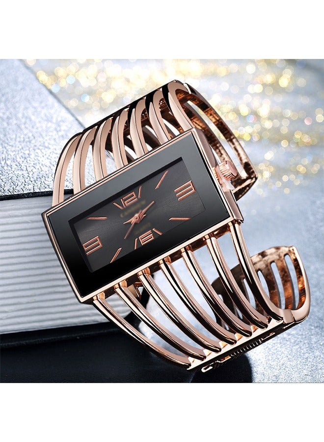 Women's Water Resistant Stainless Steel Analog Watch Rose gloden - Image 3