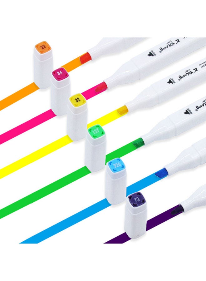 YALONG Watercolour Pen Twin Marker| 18 Colors - Image 2
