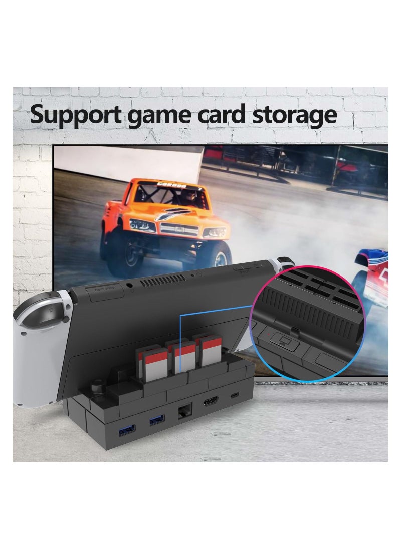 SYOSI - Switch Dock, Switch TV Dock with LAN Adapter for Switch/Switch OLED, Portable Multi-Port Design, Specially Designed for Switch/Switch OLED - Image 1